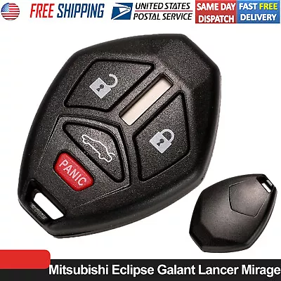 Key Fob Case Shell For Mitsubishi Eclipse Galant 2006-2012 Lancer Mirage • $6.95