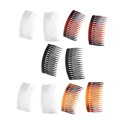 20pcs Plastic Hair Side Combs Clip Set For Women • £10.59