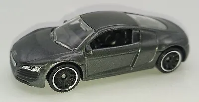 Matchbox  MBX City '07 Audi R8 Charcoal Gray 1:64 Loose • $2