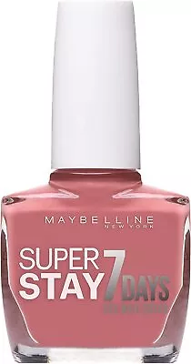 Maybelline Forever Strong SuperStay 7day Gel 135 Nude Rose Nail Polish 10ml • £7.03