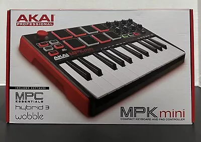 Akai MPK Mini MKII 25 Keys Keyboard Pad Controller Synthesizer Music Production • $55