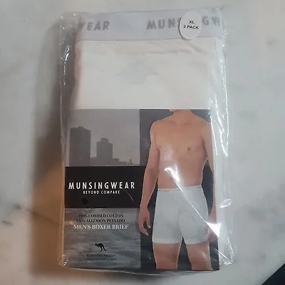 Munsingwear Men's Boxer Briefs 2 Pair Pack Size 40-42 • $30