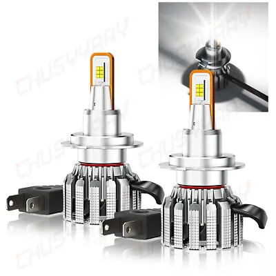 CSP H7 LED Headlight Bulb High Low Beam For Honda CBR 1000RR 600RR F4i RC51 • $39.89