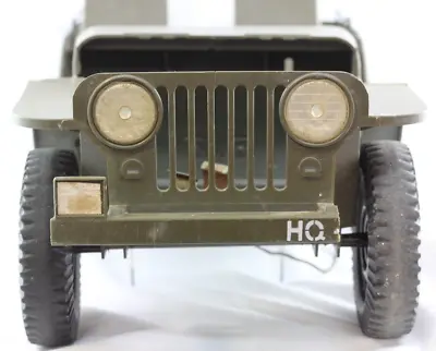 VTG 1964-1970 GI Joe Five Star 7000 Olive Combat Jeep Hasbro FOR PARTS - REPAIR • $35.77