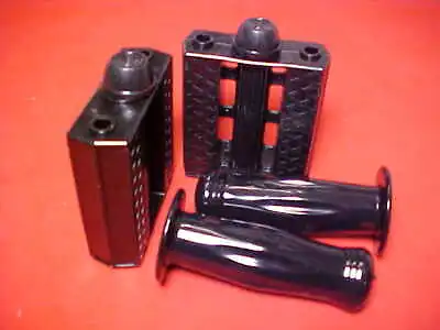 Vintage Black 3/8  ID Tricycle Pedals & Grips Elgin Colson Murray Huffy Amf Nos • $24.95
