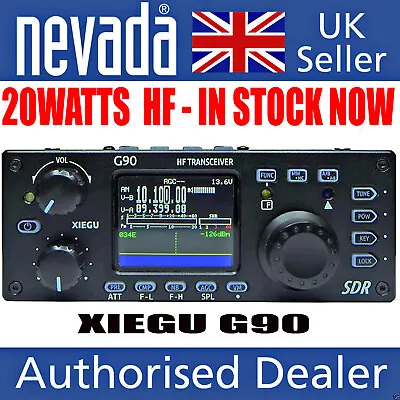 XIEGU G90 20W Portable HF Transceiver NEW • £449.99