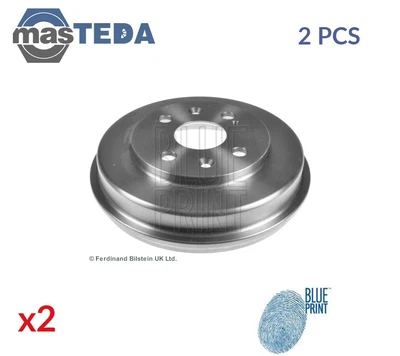 £100.99 • Buy Adm54707 Brake Drum Pair Set Rear Blue Print 2pcs New Oe Replacement
