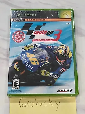 Moto GP 3 (Microsoft Xbox) NEW FACTORY SEALED Y-FOLD W/UPC RARE! • $14.99