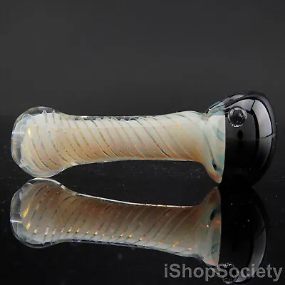 4.5  Black Vortex Spiral Tobacco Smoking Pipe Thick Collectible Pipes - P700 • $12.99