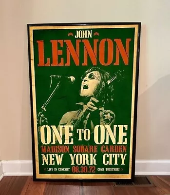 John Lennon New York City Vintage Music Poster • $13.68