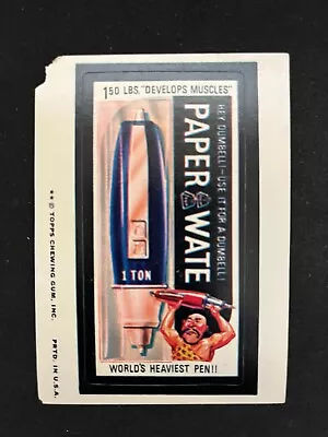 1974 Topps Wacky Packages Series #9 Tan Back Paper Wate  P/F • $2.25