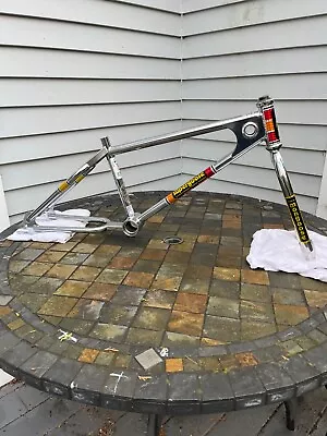 Vintage 1982 Mongoose SUPERGOOSE BMX Frame Forks Old School 5 DAYS ONLY NO Res • $107.50