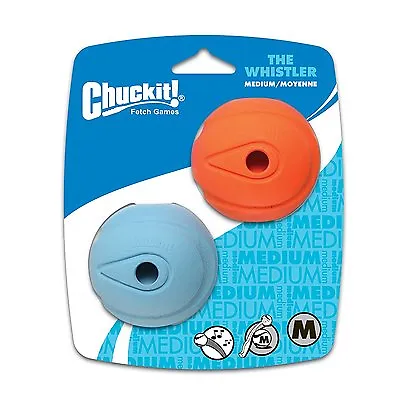 £10.49 • Buy Chuckit Whistler Balls Medium 2 Pack