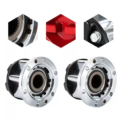 2x Manual Wheel Locking Hubs Set For Toyota 4Runner T100 Hilux Pickup Toyota NEW • $54