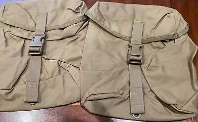 2 Pack Sustainment Pouch CIF USMC Molle Coyote FILBE - New • $25.49