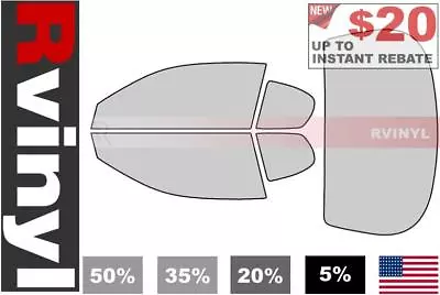Rtint Precut Window Tint Kit For Chevrolet Monte Carlo 2000-2007 Tinting Films • $14.99