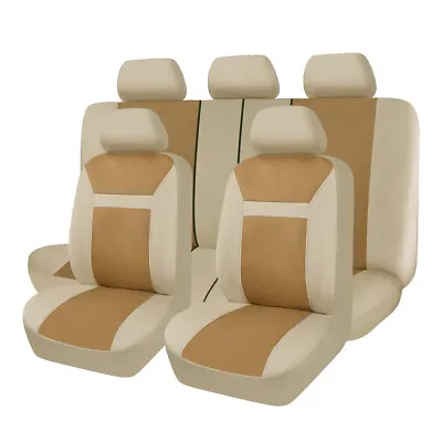 $39.99 • Buy Car Seat Covers Jacquard Universal Full Set Protector For Most Car Truck SUV Van