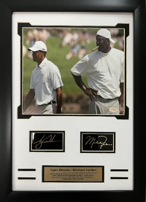 $49.99 • Buy Tiger Woods Michael Jordan Playing Golf 8x10 Photo With Laser Engraved Signature
