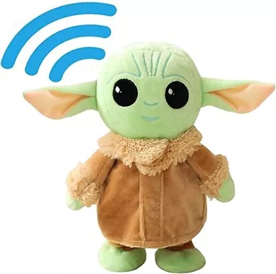 Walking Talking Baby Yoda Interactive Toy Repeats What You Say Kids All Ages • $10