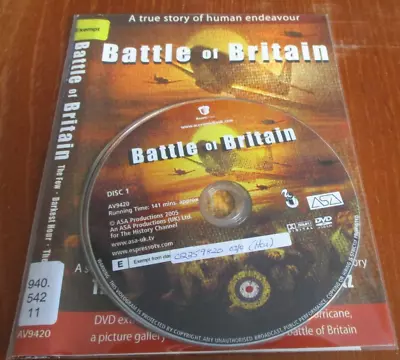 The Battle Of Britain Disc One - The Few & The Darkest Hour DVD • £2.50