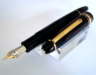 Pen Fountain Pen Of Prestige MONTBLANC Traveller Model 147 Gold 14 Carat N439 • $480.90