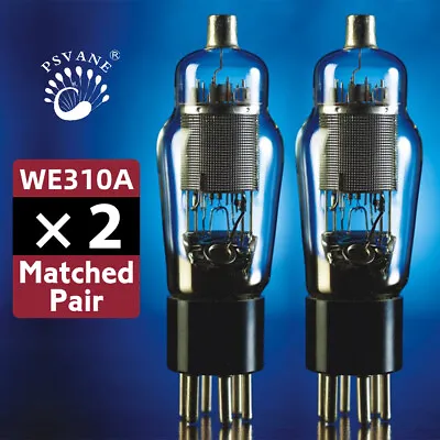 2PCS PSVANE WE310A Vacuum Tube Matched Pair Western Electric 1:1 Replica  • $549.99