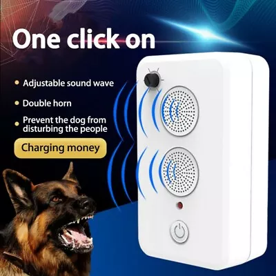 Anti Bark Device Ultrasonic Dog Barking Control Stop Repeller Trainer Train AU • $21.49