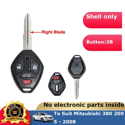$12.89 • Buy To Suit Mitsubishi 380 2005 - 2008 Remote Key Blank Replacement Shell/Case 