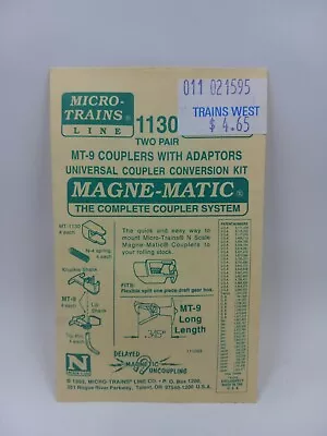 Magne-Matic MT-9 Couplers With Adapters Conversion Kit For Micro Trains • $4