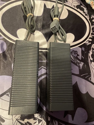 $42.99 • Buy X2 Genuine OEM Microsoft Xbox 360 AC Power Supply Brick 175W Model HP-AW175EF3
