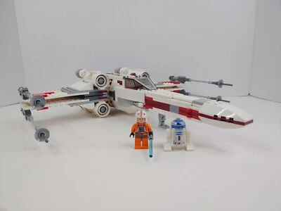£43.79 • Buy LEGO X-Wing Starfighter 9493 STAR WARS 99% Complete 2/4 Figures No Instructions