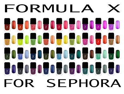 FORMULA X Sephora Nail Polish & Top Coats The Effects 12ml Choose Color SEALED • $8.96