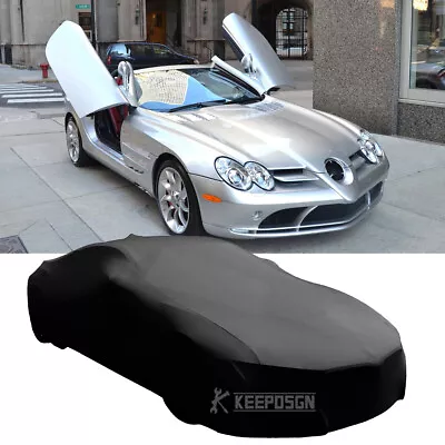 For Mercedes-Benz SLR McLaren Stretch Satin Car Cover Scratch Dust Proof Indoor • $149.15