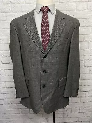 J. RIGGINS 42R Men's Gray Wool Blend Blazer Sport Coat Jacket • $19.95