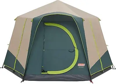 £229.72 • Buy Coleman Polygon Tent 6 Person Camping Family Holiday Outdoors Screen House
