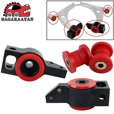 Polyurethane Front Lower Control Arm Bracket + Bushing For VW Golf Jetta Audi A3 • $79.80