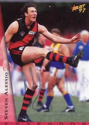 $4.95 • Buy AFL Select 1997 #49 Essendon Steven Alessio Autographed Card