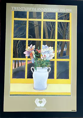 Milton Glaser AAHA 25th Anniversary 1986 Original Poster • $169.99