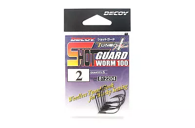 Decoy Worm 100 Shot Guard Weedless Worm Hook For Wacky Style Size 2 (2204) • $7.60