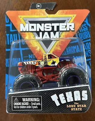 Monster Jam TEXAS THE LONE STAR STATE 2021 - Spin Master - New • $23.89