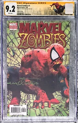 CGC 9.2 Marvel Zombies #1 Variant Signed By Arthur Suydam - Spider-Man #1 Homage • $119.99