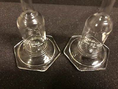 Lab Glassware  Pyrex Volumetric Micro Flask  25 Ml With Stopper • $45