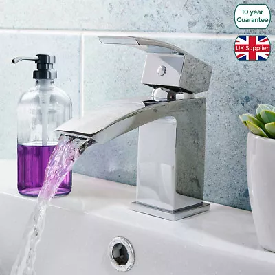 £26.99 • Buy Arke Bathroom Chrome Sink Basin Mono Mixer Bath Filler Shower Tap Solid Brass