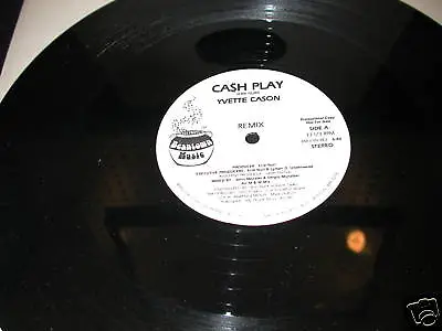 Yvette Cason Cash Play Wlp Mega Rare M- Super Nice  12   Lp White Label Single • $49.99