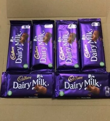 £8.45 • Buy 6 X 110g Bar Cadburys Dairy Milk Chocolate Bar (out Of Date) 2022