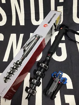 Manfrotto MPMXPRO C5 Five Section Carbon Fibre Photo Video Monopod  • £149