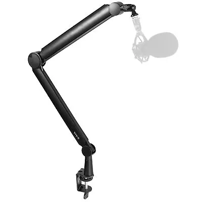 VIVO Premium Clamp-on Microphone Boom Arm Stand Heavy Duty Desk Mount • £48.18