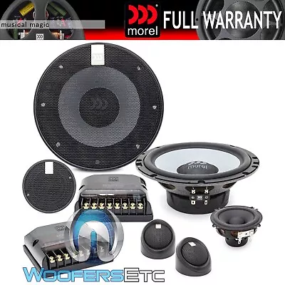 Morel Maximo Ultra 603 Mkii 6.5  3-way Component Speakers Tweeters Crossovers • $479