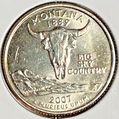 2007 D Montana State Quarter Uncirculated • $1.80