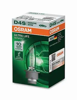 Lamp Bulb 1x Original Osram ULTRA LIFE / Socket D4s 35W Xenon Headlights • £55.32